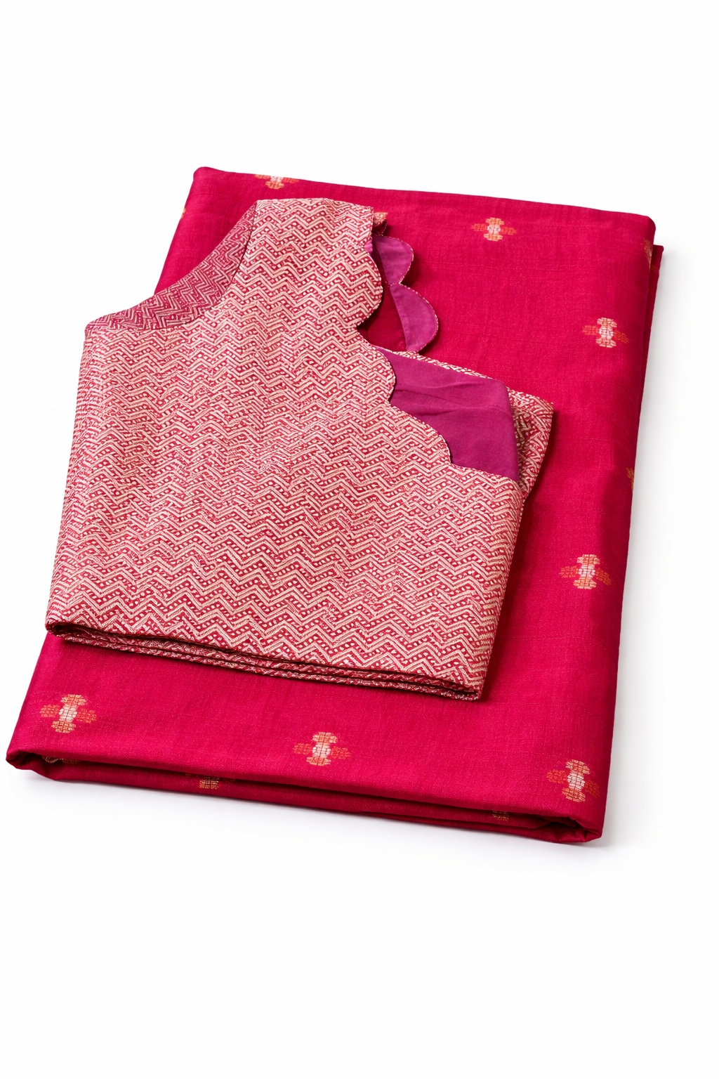 Banarasi Silk Saree with Patola Style Pallu